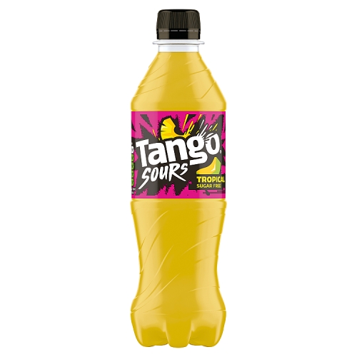TANGO SOURS TROPICAL SUGAR FREE PET 500ML