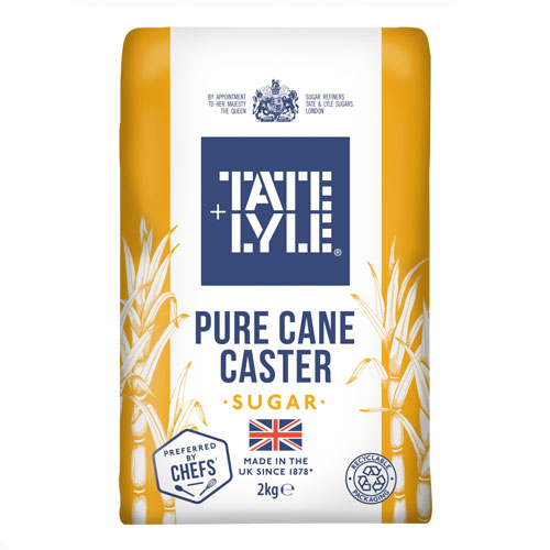 TATE & LYLE CASTER SUGAR 2KG