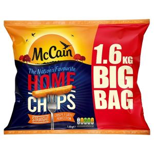 MCCAIN STRAIGHT HOME CHIPS 1.6KG
