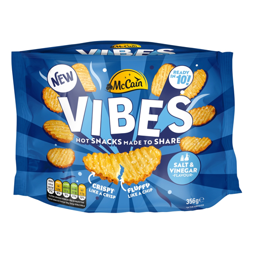 MCCAIN VIBES SALT & VINEGAR FLAVOUR 356G