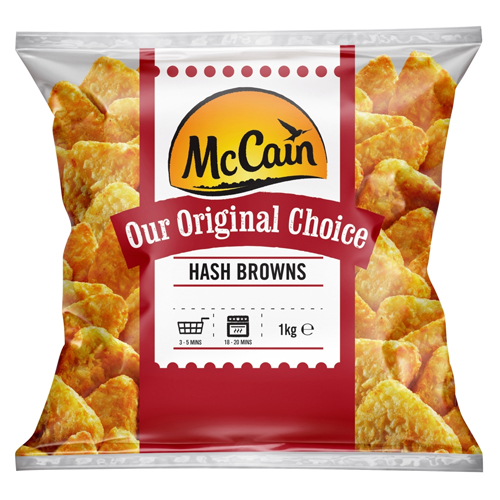 MCCAIN CLASSIC HASH BROWNS 1KG