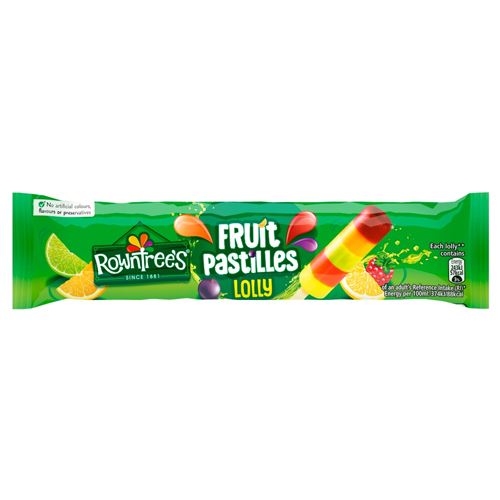 ROWNTREE'S FRUIT PASTILLES ICE LOLLIES 65ML