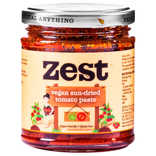 ZEST VEGAN SUN-DRIED TOMATO PASTE 170G