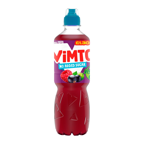 VIMTO STILL NO ADDED SUGAR SPORTSCAP PMP £1.30 500ML