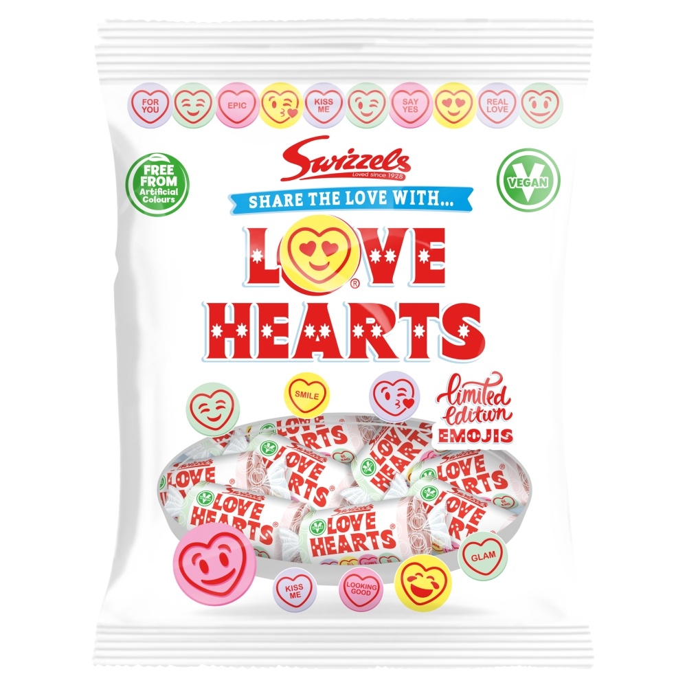 SWIZZELS LIMITED EDITION LOVE HEARTS 76G-EASTER