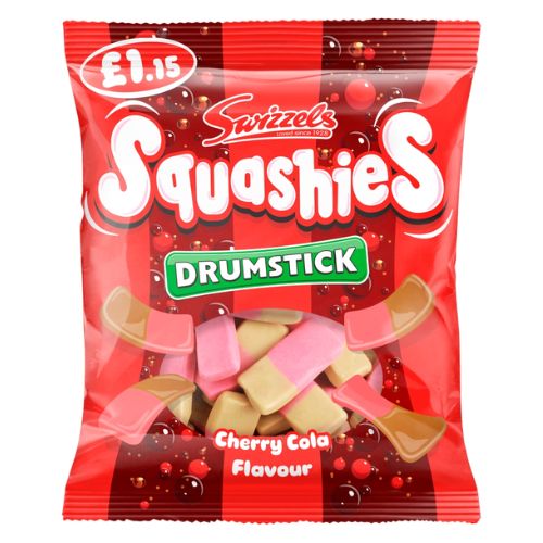 SWIZZELS SQUASHIES CHERRY COLA PMP £1.15 120G