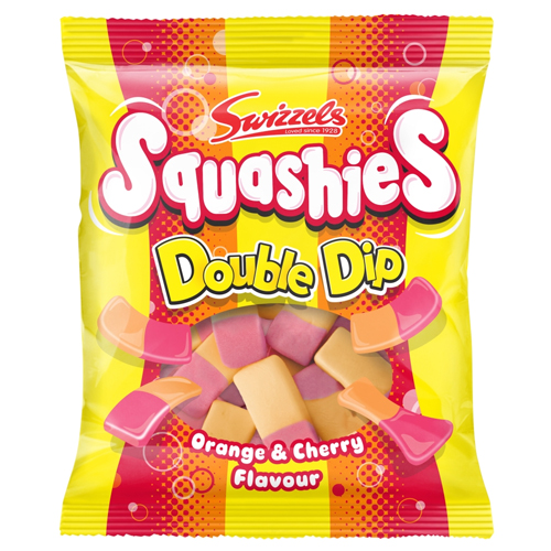 SWIZZELS SQUASHIES DOUBLE DIP 120G