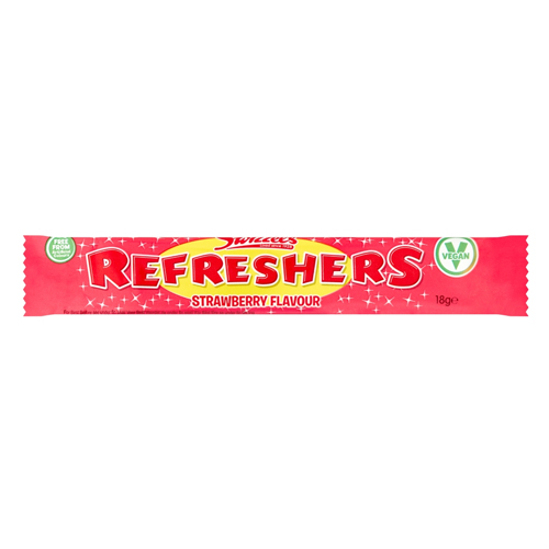 SWIZZELS REFRESHERS STRAWBERRY CHEW BAR 60X 18G