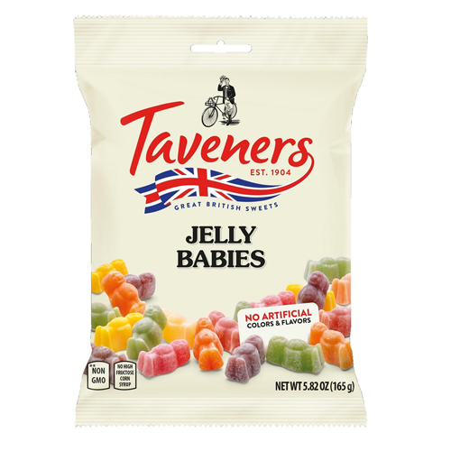TAVENERS JELLY BABIES 165G
