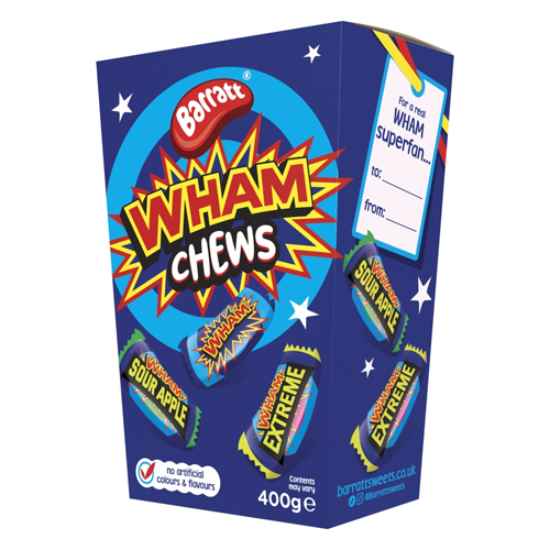 BARRATT WHAM CHEWS CARTON 300G