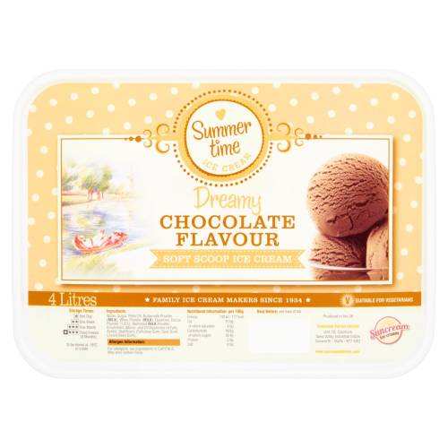 SUMMERTIME CHOCOLATE SOFT SCOOP 4L