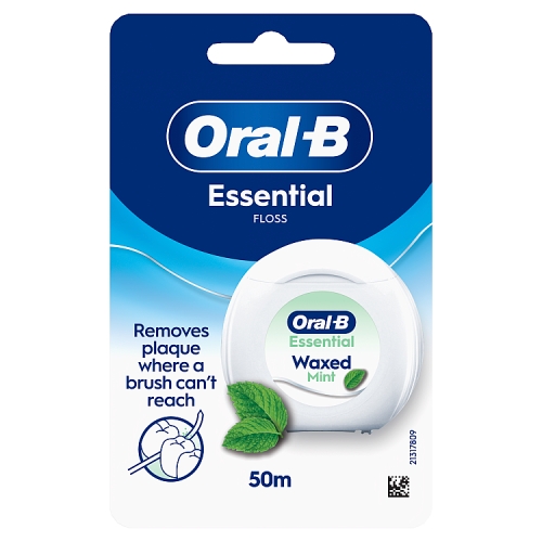 ORAL-B ESSENTIAL MINT WAXED FLOSS 144X 50ML
