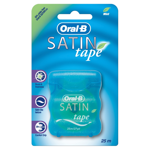ORAL-B SATIN TAPE 25M