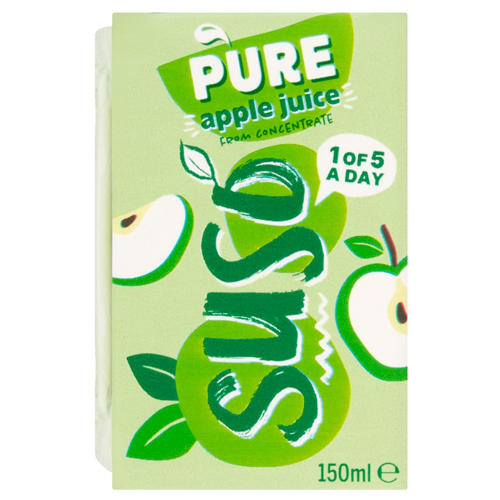 SUSO PURE APPLE JUICE FROM CONCENTRATE 150ML