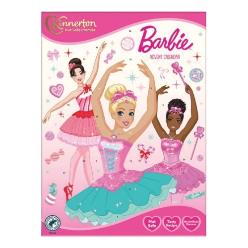 KINNERTON BARBIE ADVENT CALENDAR 40G-XMAS