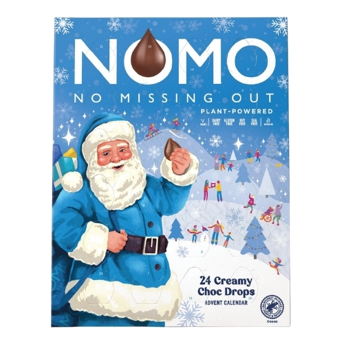 NOMO CREAMY CHOC ADVENT CALENDAR 70G-XMAS