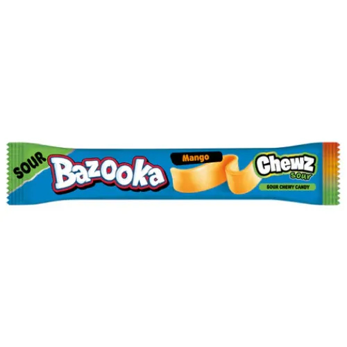 BAZOOKA CHEW BAR SOUR MANGO 14G