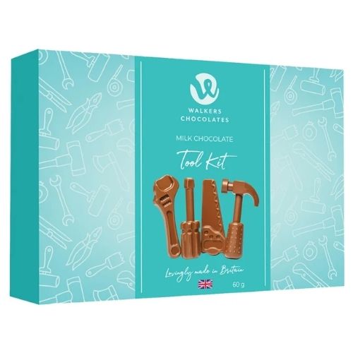 WALKERS MILK CHOCOLATE TOOL KIT SET 60G