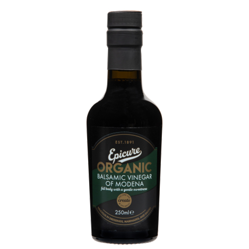 EPICURE ORGANIC BALSAMIC VINEGAR 250ML