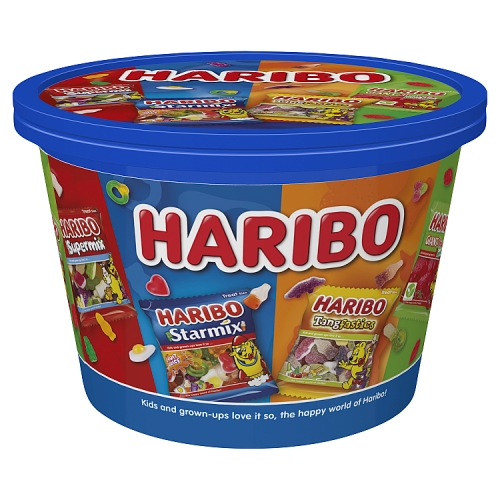 HARIBO SHARING TUB 600G-XMAS