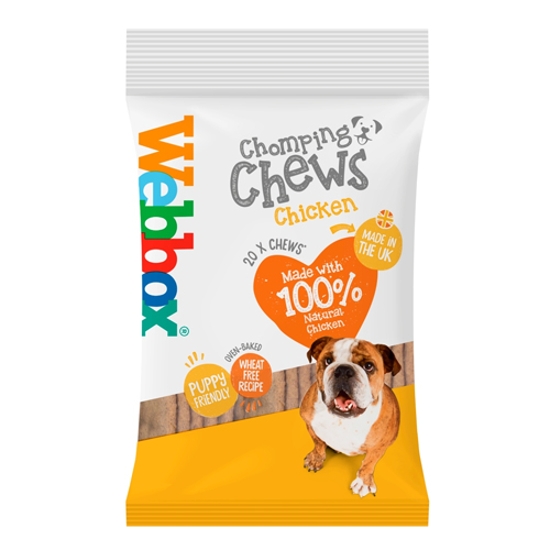 WEBBOX CHOMPING CHEWS CHICKEN 200G