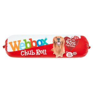 WEBBOX BEEF DOG CHUB ROLL 720G