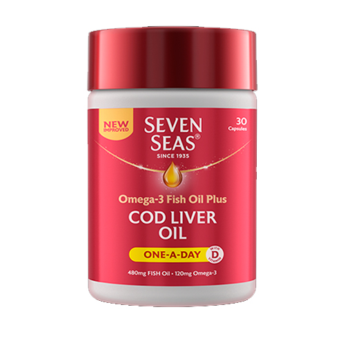 SEVEN SEAS COD LIVER OIL ONE-A-DAY - 120S