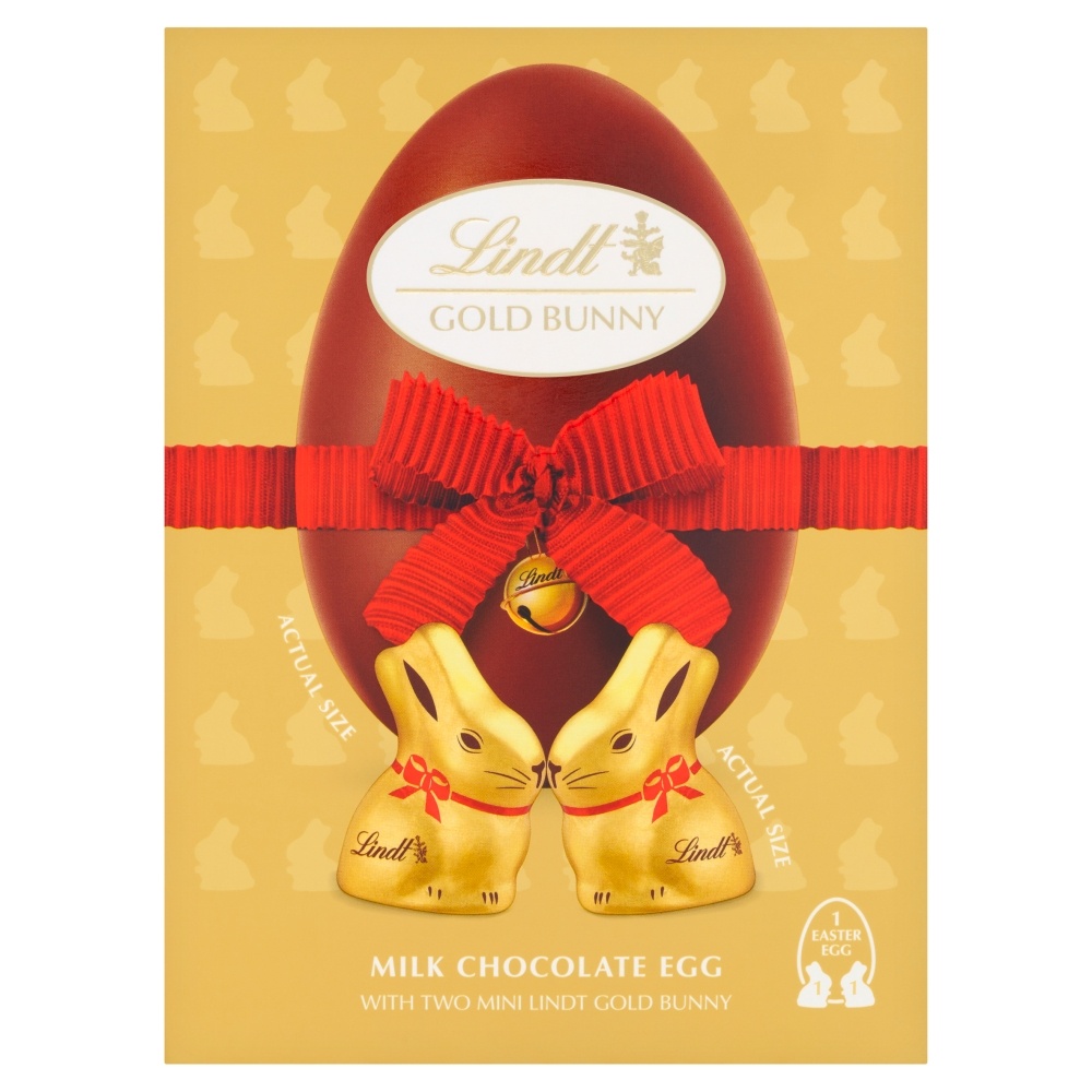 LINDT GOLD BUNNY SHELL EGG 115G-EASTER