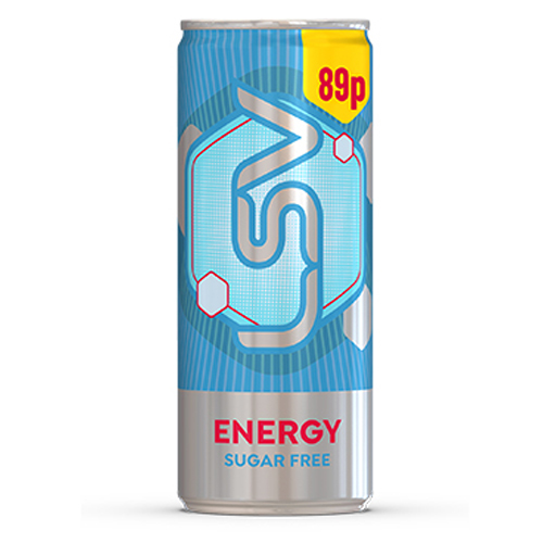 LSV ENERGY SUGAR FREE DRINK PMP 89P 500ML