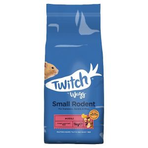 WAGG TWITCH SMALL ANIMAL SMALL RODENT 1KG