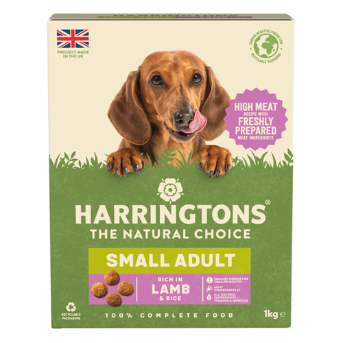 HARRINGTONS RICH IN CHICKEN & RICE DRY ADULT DOG FOOD 1KG