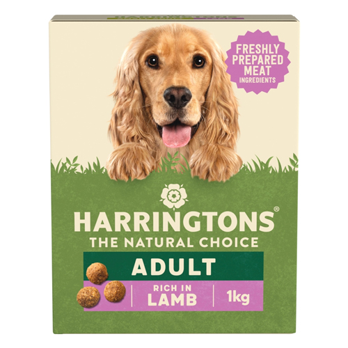 HARRINGTONS RICH IN LAMB & RICE DRY ADULT DOG FOOD 1KG