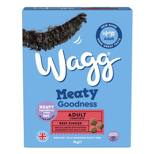 WAGG MEATY GOODNESS BEEF DRY DOG FOOD 1KG