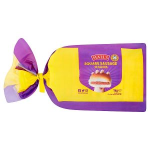 HALLS SQUARE SAUSAGE 1G