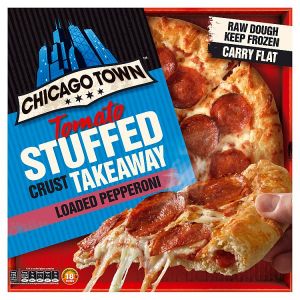 CHICAGO TOWN STUFFED CRUST LOADED PEPPERONI PIZZA 645G
