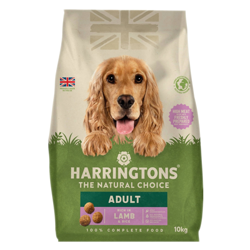 HARRINGTONS DRY LAMB ADULT DOG FOOD 10KG