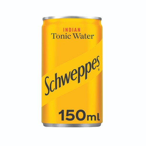 SCHWEPPES TONIC WATER CAN 150ML