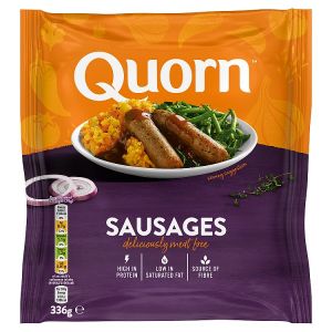 QUORN 8 SAUSAGES 336G