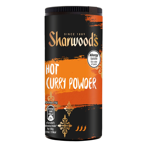 SHARWOOD'S HOT CURRY POWDER 102G