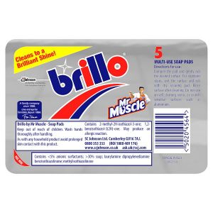 BRILLO SOAP PADS 5PK