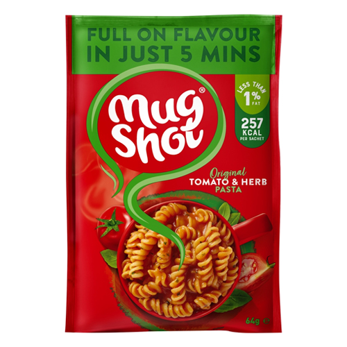 MUGSHOT PASTA TOMATO & HERB 64G