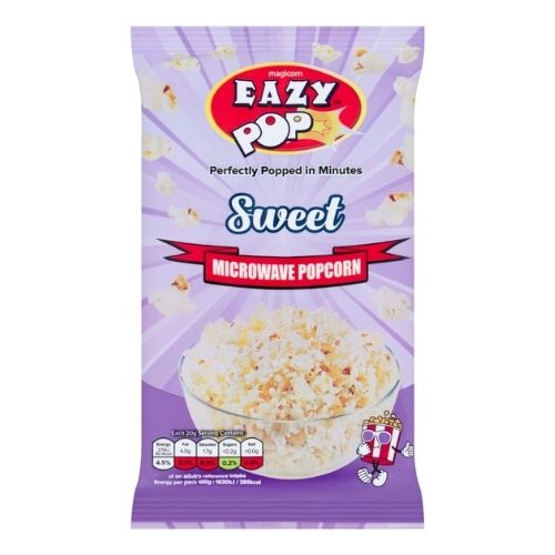 EAZYPOP SWEET MICROWAVE POPCORN 85G