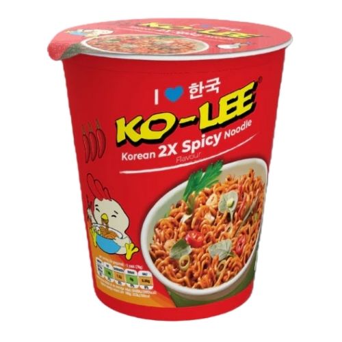 KO-LEE KOREAN 2X SPICY NOODLES 65G