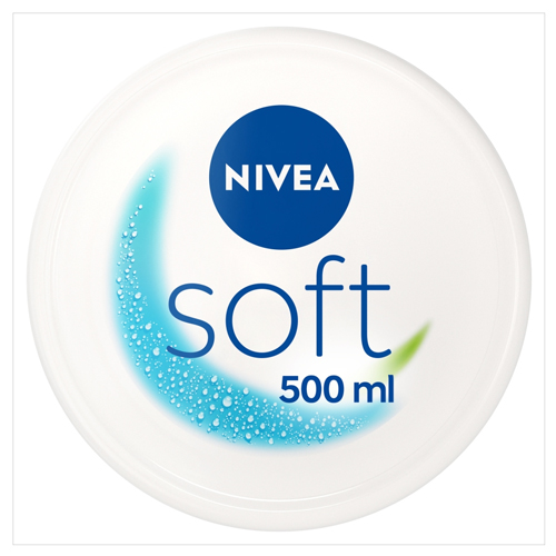 NIVEA SOFT MOISTURISING CREAM 500ML
