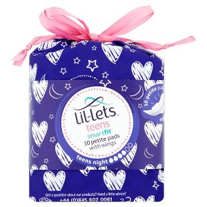 LIL-LETS TEEN TOWELS NIGHT 10PK