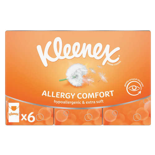 KLEENEX ALLERGY COMFORT POCKET 6PK