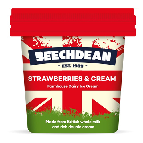 BEECHDEAN STRAWBERRIES & CREAM 140ML