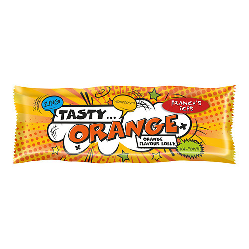 FRANCO'S TASTY ORANGE LOLLY 70ML