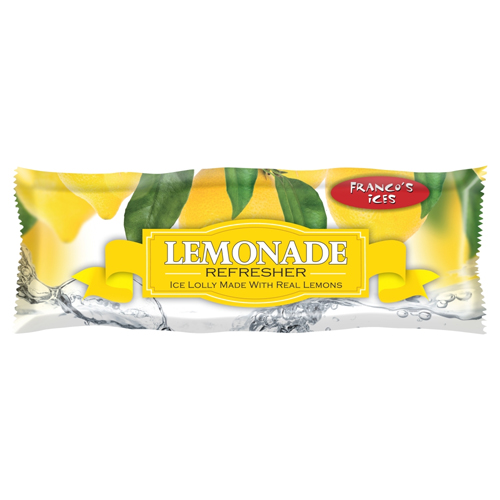 FRANCO'S ICES LEMONADE REFRESHER ICE LOLLY 70ML