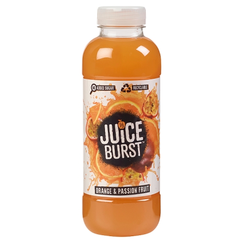 JUICEBURST ORANGE & PASSIONFRUIT PET 500ML